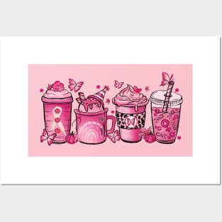 Breast Cancer Coffee Posters and Art